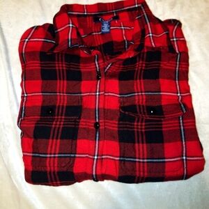 Chaps plaid Button down